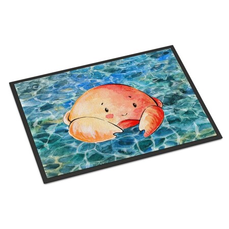 Carolines Treasures Crab Indoor Or Outdoor Mat - 24 x 36 in. BB8523JMAT